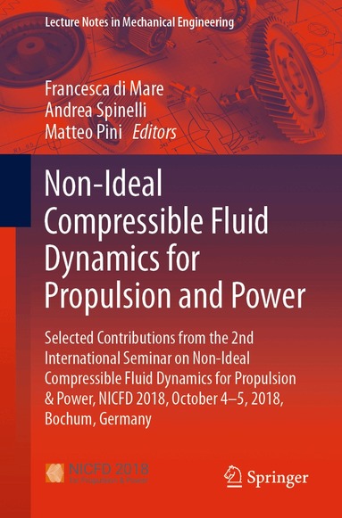 Francesca di Mare, Andrea Spinelli, Matteo Pini - Non-Ideal Compressible Fluid Dynamics for Propulsion and Power, Häftad