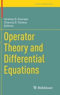 bokomslag Operator Theory and Differential Equations