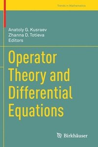 bokomslag Operator Theory and Differential Equations