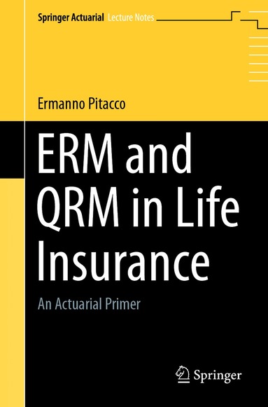 Ermanno Pitacco - ERM and QRM in Life Insurance, Häftad