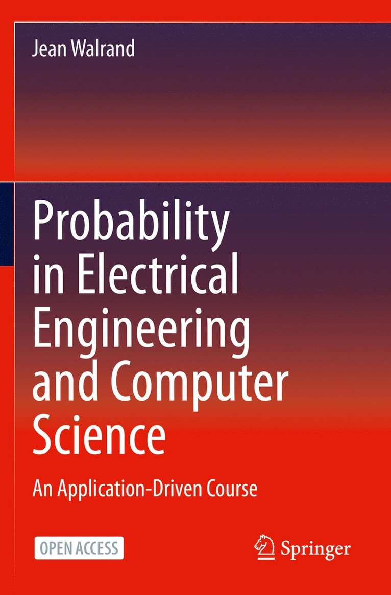 Jean Walrand - Probability in Electrical Engineering and Computer Science, Häftad