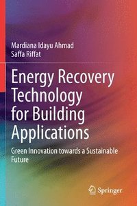 bokomslag Energy Recovery Technology for Building Applications