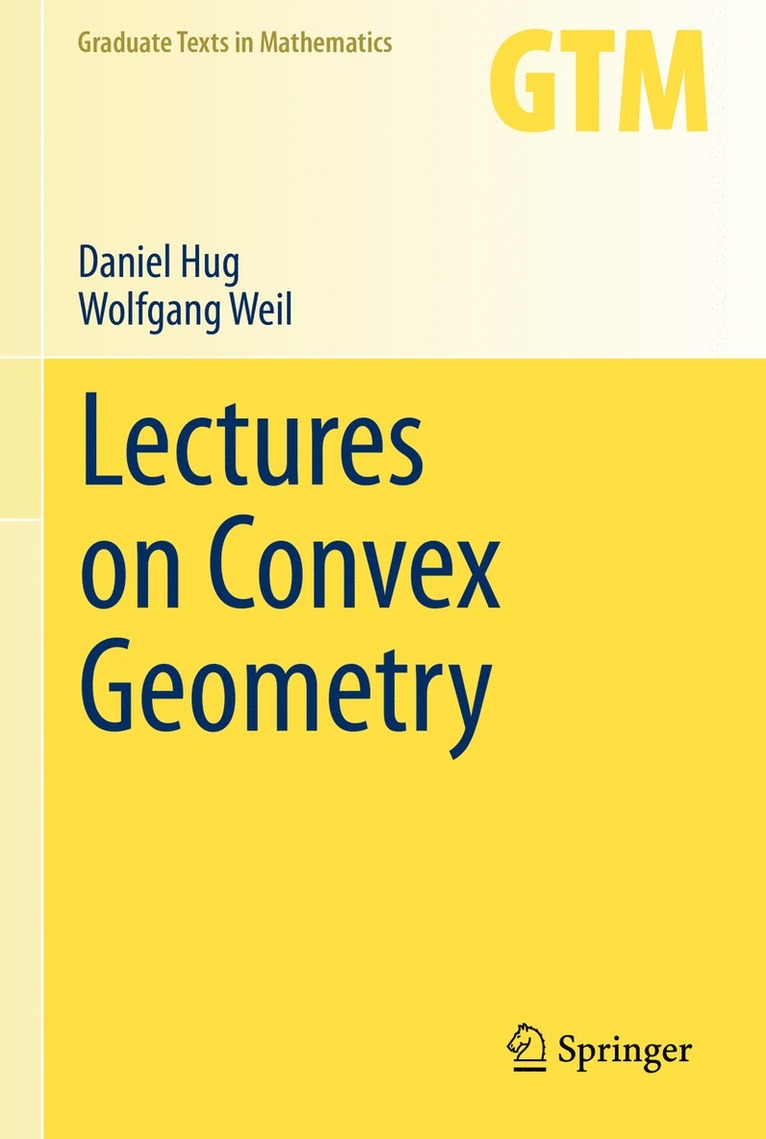 Lectures on Convex Geometry 1