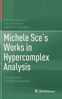 bokomslag Michele Sce's Works in Hypercomplex Analysis