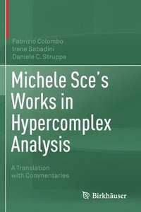 bokomslag Michele Sce's Works in Hypercomplex Analysis