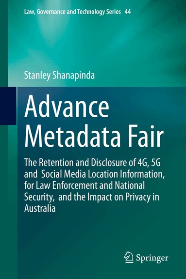 Stanley Shanapinda - Advance Metadata Fair, Inbunden