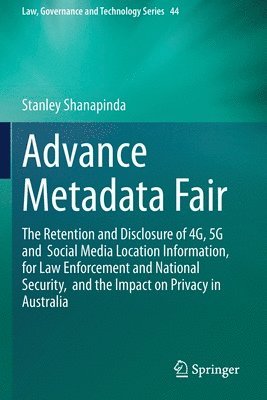 Stanley Shanapinda - Advance Metadata Fair, Häftad
