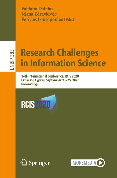 bokomslag Research Challenges in Information Science