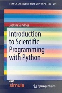 bokomslag Introduction to Scientific Programming with Python