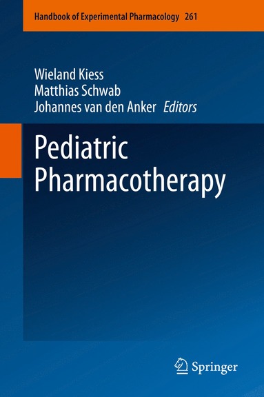 bokomslag Pediatric Pharmacotherapy