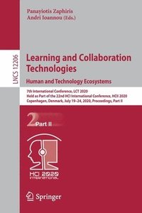 bokomslag Learning and Collaboration Technologies. Human and Technology Ecosystems