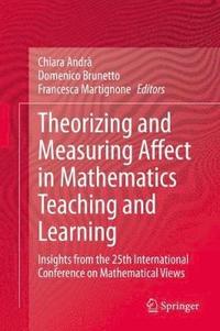 bokomslag Theorizing and Measuring Affect in Mathematics Teaching and Learning