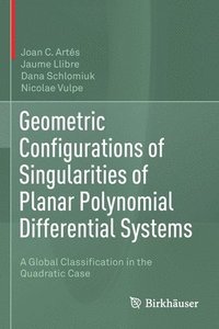 bokomslag Geometric Configurations of Singularities of Planar Polynomial Differential Systems