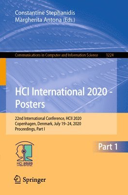 HCI International 2020 - Posters 1