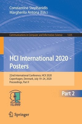 HCI International 2020 - Posters 1