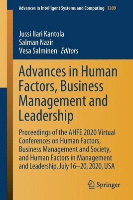 bokomslag Advances in Human Factors, Business Management and Leadership