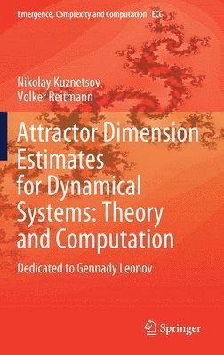 bokomslag Attractor Dimension Estimates for Dynamical Systems: Theory and Computation