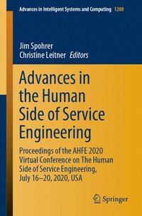 bokomslag Advances in the Human Side of Service Engineering
