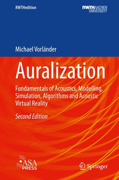 Michael Vorländer - Auralization, Inbunden