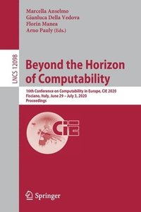 bokomslag Beyond the Horizon of Computability