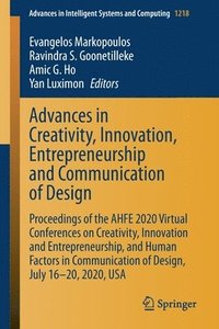 bokomslag Advances in Creativity, Innovation, Entrepreneurship and Communication of Design