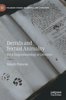 bokomslag Derrida and Textual Animality