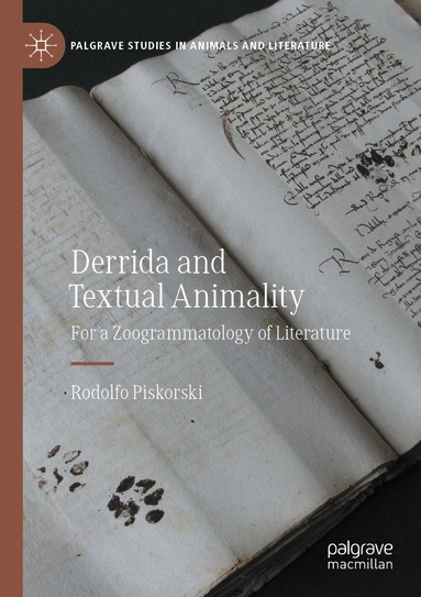 Rodolfo Piskorski - Derrida and Textual Animality, Häftad