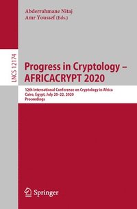 bokomslag Progress in Cryptology -  AFRICACRYPT 2020