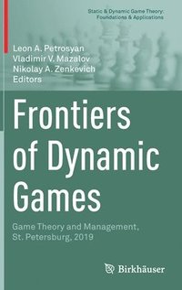 bokomslag Frontiers of Dynamic Games