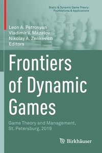 bokomslag Frontiers of Dynamic Games