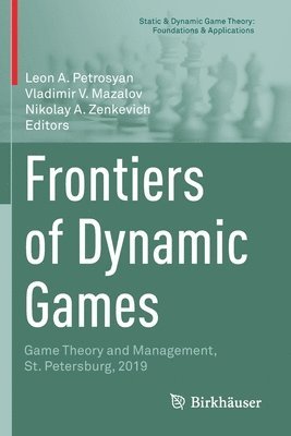 Frontiers of Dynamic Games 1