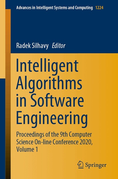 Radek Silhavy - Intelligent Algorithms in Software Engineering, Häftad