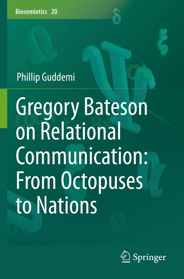 Phillip Guddemi - Gregory Bateson on Relational Communication: From Octopuses to Nations, Häftad