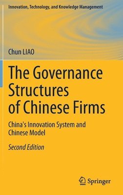 bokomslag Governance Structures of Chinese Firms