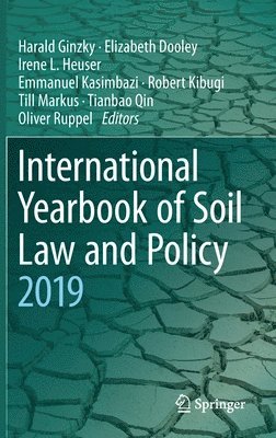 bokomslag International Yearbook of Soil Law and Policy 2019