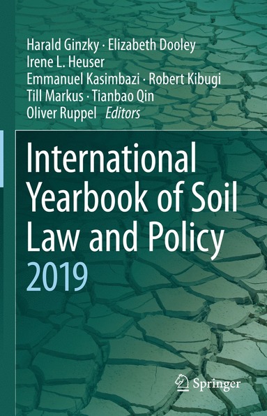 bokomslag International Yearbook of Soil Law and Policy 2019