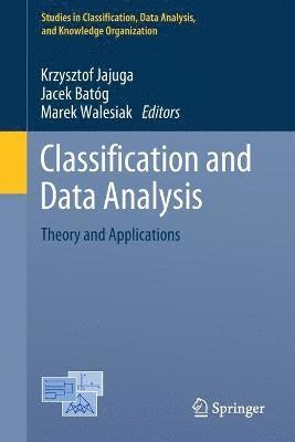 Classification and Data Analysis 1