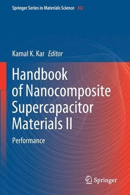 bokomslag Handbook of Nanocomposite Supercapacitor Materials II