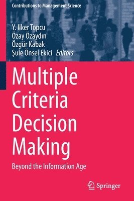 Multiple Criteria Decision Making 1