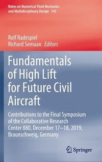 bokomslag Fundamentals of High Lift for Future Civil Aircraft