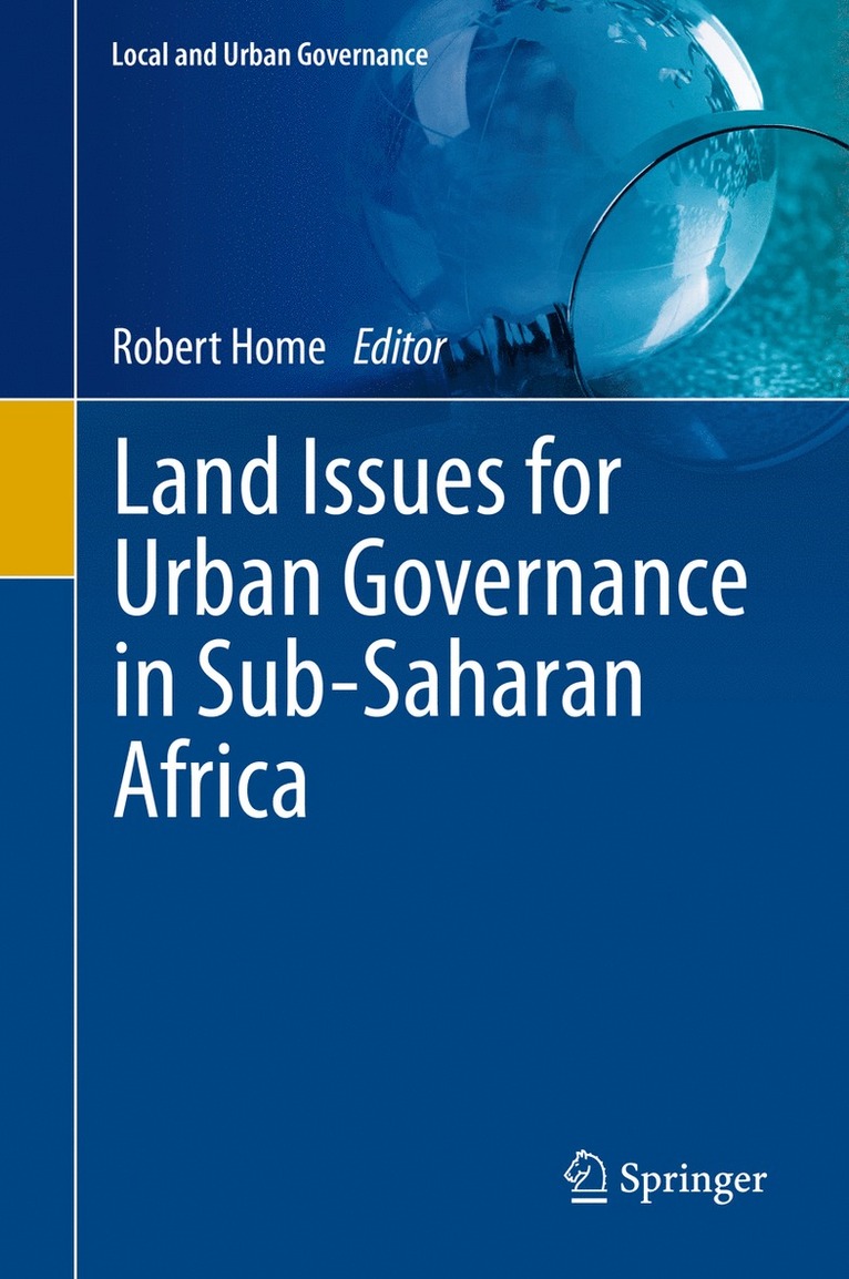 Robert Home - Land Issues for Urban Governance in Sub-Saharan Africa, Inbunden