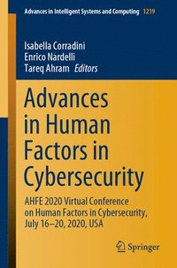 bokomslag Advances in Human Factors in Cybersecurity