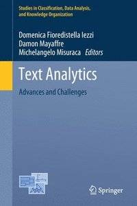 bokomslag Text Analytics