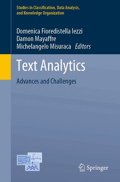 Domenica Fioredistella Iezzi, Damon Mayaffre, Michelangelo Misuraca - Text Analytics, Häftad