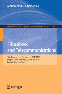 bokomslag E-Business and Telecommunications