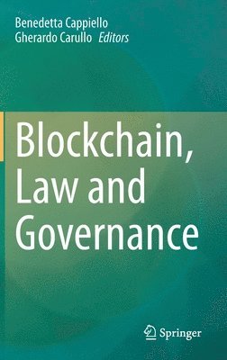 bokomslag Blockchain, Law and Governance