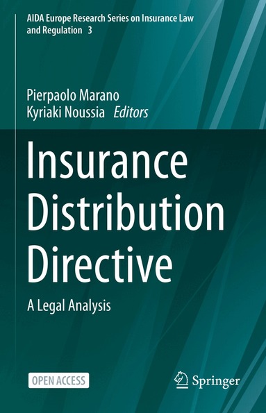 Pierpaolo Marano, Kyriaki Noussia - Insurance Distribution Directive, Inbunden