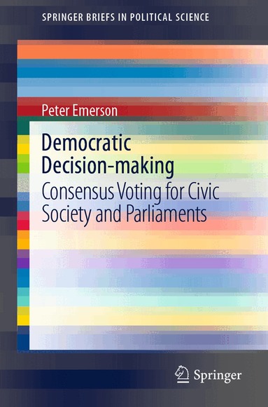 Peter Emerson - Democratic Decision-making, Häftad