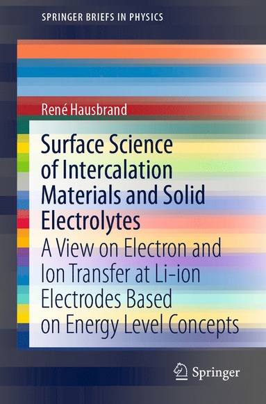 bokomslag Surface Science of Intercalation Materials and Solid Electrolytes