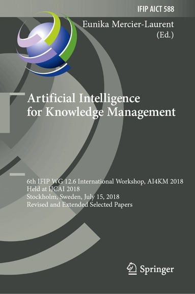 Eunika Mercier-Laurent - Artificial Intelligence for Knowledge Management, Inbunden